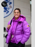 England Lionesses Nike Puffer Jacket Purple