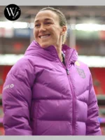 England Lionesses Nike Purple Puffer Jacket
