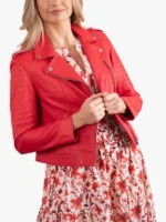 Esthwaite Leather Biker Jacket