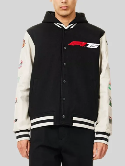 Formula 1 F175 Logo Woven Varsity Jacket