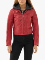 Inferno Whirl Men’s Distressed Red Jacket