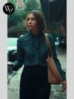 Jessica Biel The Better Sister 2025 Chloe Taylor Polka Dot Blouse