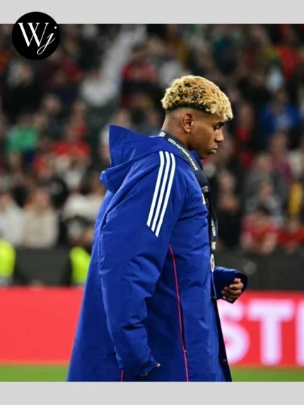 Lamine Yamal UEFA Nations Blue Coat