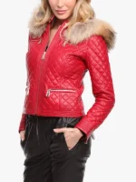 Leather jacket Women's Lamb Latest Guignard