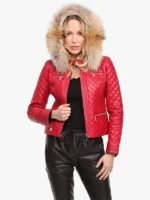 Leather jacket Women Lamb Latest Guignard
