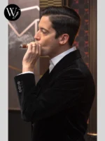 Mayflower Smoking Velvet Black Blazer