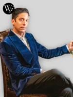 Mayflower Smoking Velvet Blazer