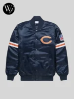 Monday Night RAW Becky Lynch Chicago Bears Blue Jacket