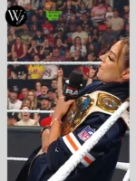 Monday Night RAW Jacket Becky Lynch Chicago Bears