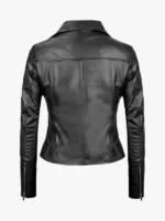 Ninfa Women Asymmetrical Biker Leather Jacket