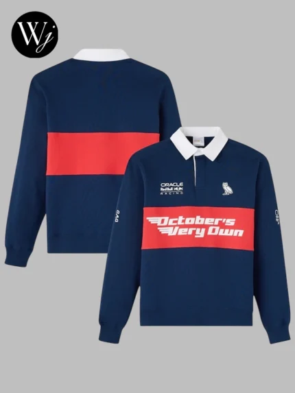 OVO x Red Bull Racing Fleece Rugby Sweatshirt