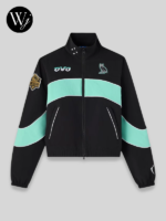 OVO x Wnba New York Liberty Track Black-Sky Blue Jacket