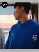 Oversized WEAK HERO CLASS 2 Go Hyun-tak Blue Hoodie