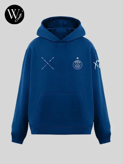 PSG X XO Blue Hoodie
