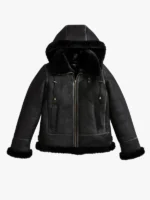 Quince 100% Shearling Cold Weather Bomber Jacket