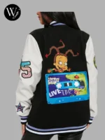 Rugrats Varsity Black & White Jacket
