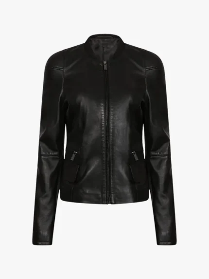 Saint and Sofia Blane Leather Jacket