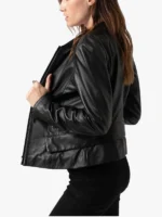 Saint and Sofia Blane Women's Leather Jacket