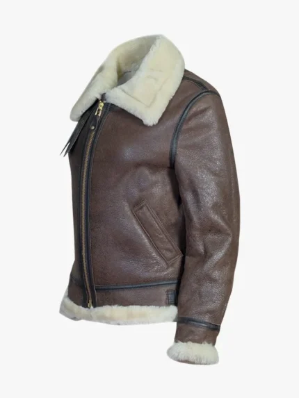 Schott NYC Sheepskin B-3 Bomber Jacket