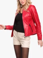 Short Leather Jacket Guignard