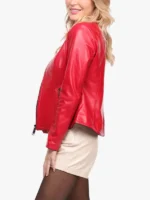 Short Leather Guignard Jacket