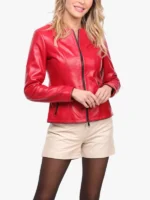 Guignard Short Leather Jacket