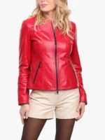 Short Leather Jacket