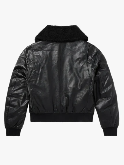 Stetson Shearling Leather Bomber Jacket