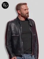 TUDUM 2025 Ben Affleck Black Leather Jacket