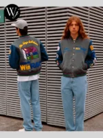 Tern x Winrar Varsity Jacket Grey and Blue