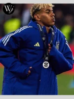 UEFA Nations League Lamine Yamal Blue Coat