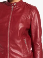 women's Leather Racer Jacket