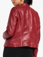 Women’s Red Racer Jacket
