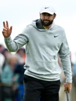 153rd Open Championship scottie scheffler nike golf hoodie grey