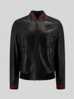 Adam Devine Gucci Leather Jacket