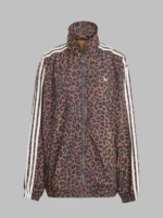 Adidas Leopard Firebird Oversized Track Jacket