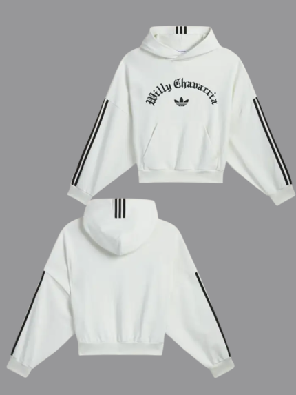 Adidas Originals Willy Chavarria Heavyweight Hoodie White