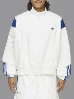 Adidas x Willy Chavarria Poplin Relaxed White Track Jacket