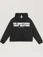Angelic Black Zip-Up Hoodie