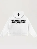 Angelic White Zip-Up Hoodie
