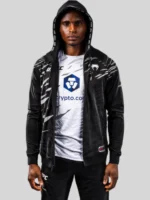 Anthony Smith UFC Fusion by Venum Authentic Fight Night Full-Zip Walkout Hoodie - Black