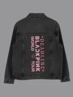 BLACKPINK Dark Grey Denim Jacket