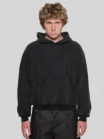 Berlinc Essential Monochrome Black Hoodie