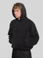 Black Monochrome Hoodie