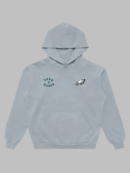 Born x Raised Philadelphia Eagles Grey Hoodie