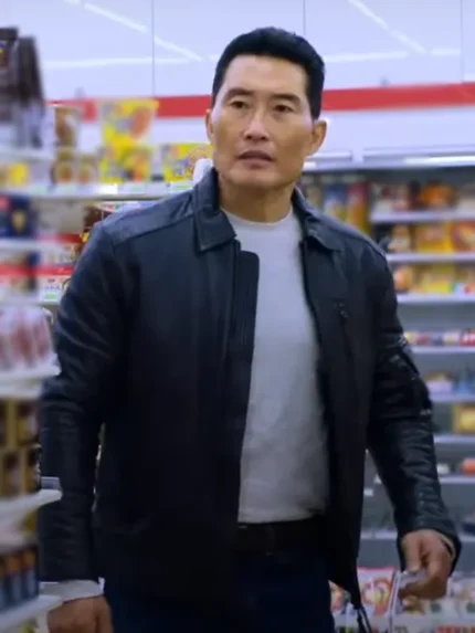 Butterfly Season 1 David Jung Black Leather Jacket