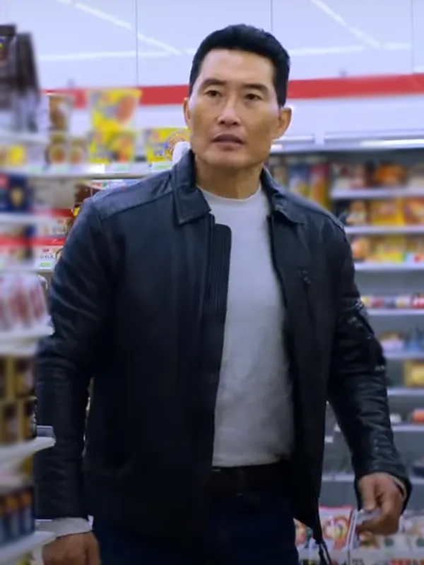 Butterfly Season 1 David Jung Black Leather Jacket Butterfly Season 1 David Jung Black Leather Jacket