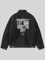 CLIPSE x Carhartt WIP OG Detroit Black Jacket