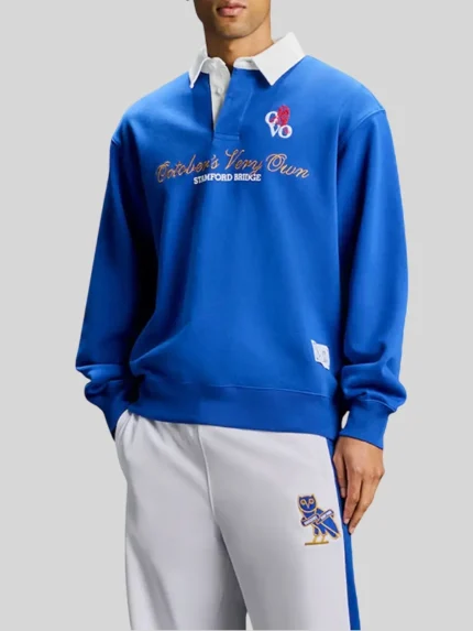 OVO Rugby Top Blue Shirt