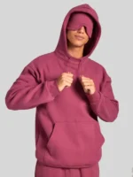Comfort Airplane Mode Pink Travel Hoodie